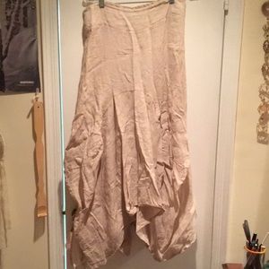 Luca Vanucci Linen Skirt